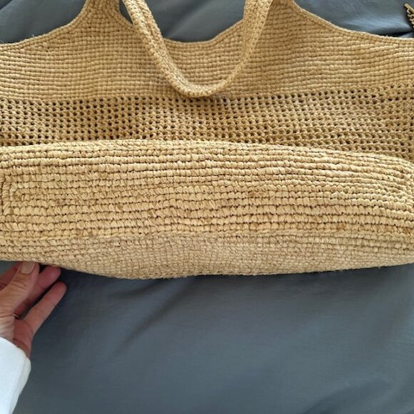 Saint Laurent Icare in Raffia - Picture 4 of 6